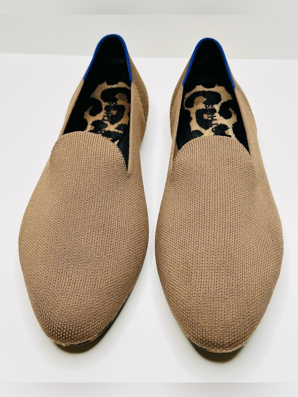 Rothy's The Almond Loafer In Portobello Brown Tan Taupe Shoe Flat - Picture 14 of 16